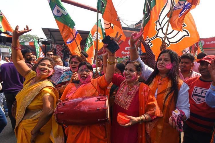 Modi's coalition heads for landslide win in a key state election