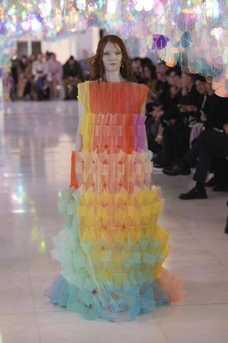 Susan Fang makes Milan runway debut with joyous confections inspired by mother's happy childhood