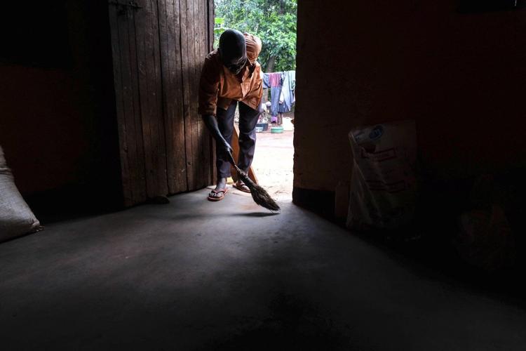 Many families in Uganda stuck with unhealthy dirt floors are finding an affordable alternative