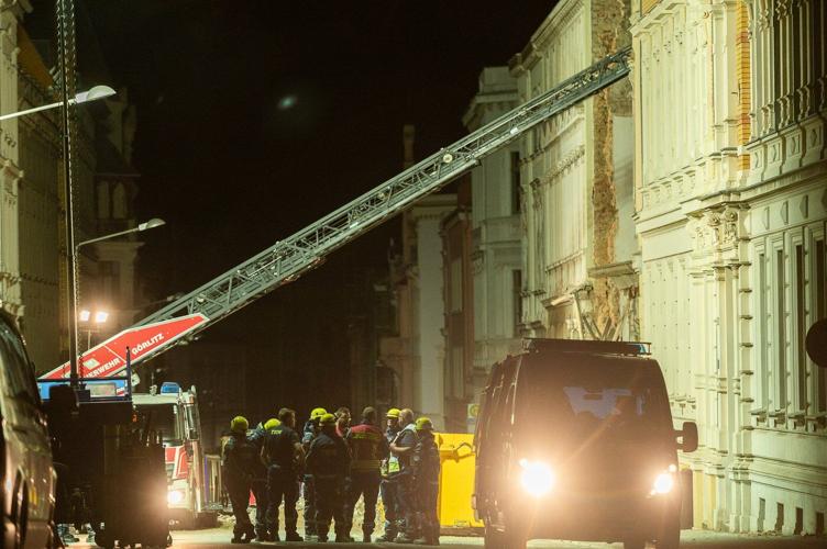 Rescuers search for 3 missing after German building collapse possibly caused by gas explosion