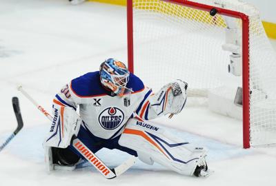 Goaltender Calvin Pickard again steps up for Oilers at crunch time
