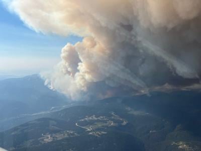 Wildfire near B.C.'s Coquihalla Highway triggers evacuation order and alerts