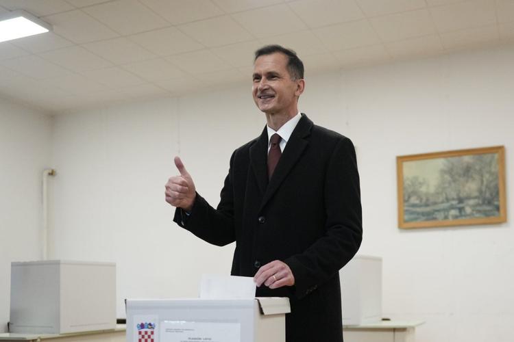 Croatia's incumbent president and NATO critic leads in exit poll after presidential election