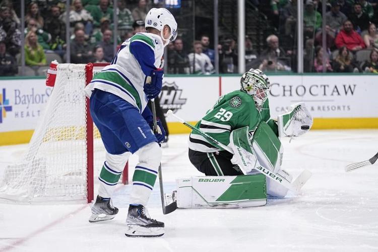 Kuzmenko's overtime goal gives Canucks 5-4 win over Stars