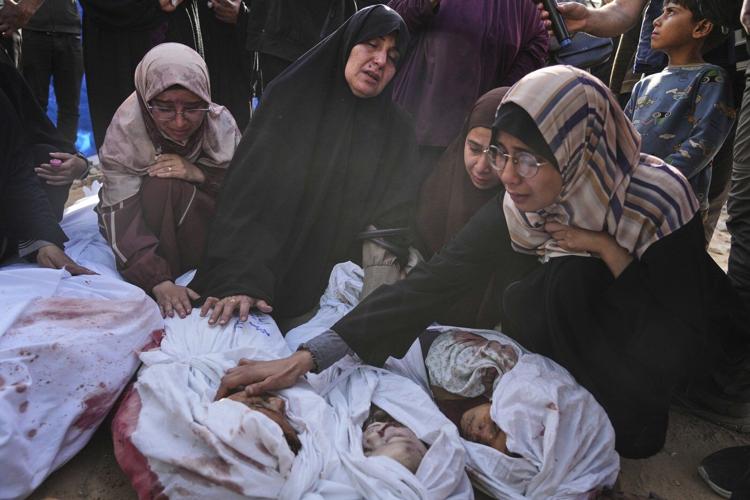 Israeli airstrikes in Gaza kill 70 people, including 22 children, health officials say