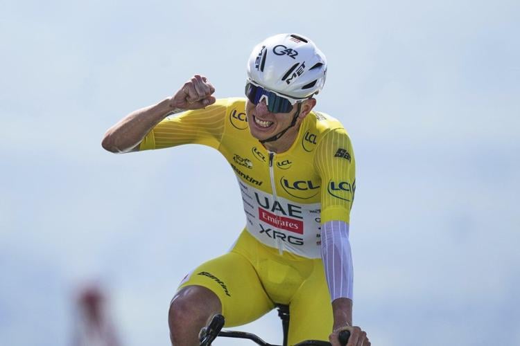 Pogačar crushes rivals in brutal uphill time trial and solidifies Tour lead
