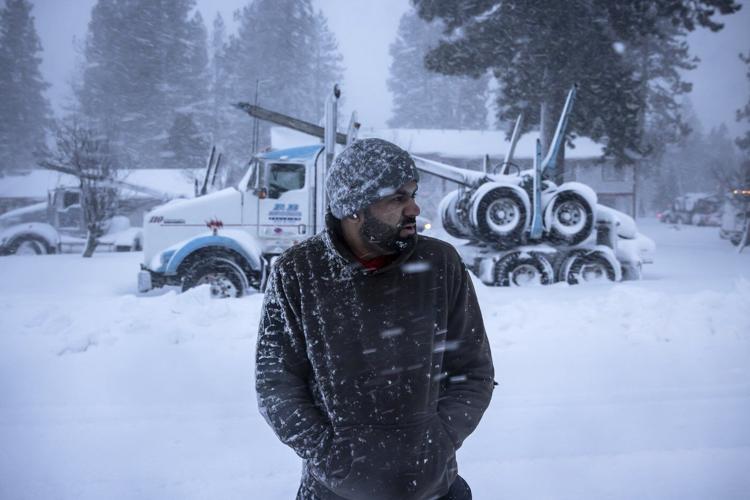 Rain and snow pummel Northern California in latest wave of damaging weather to strike West Coast