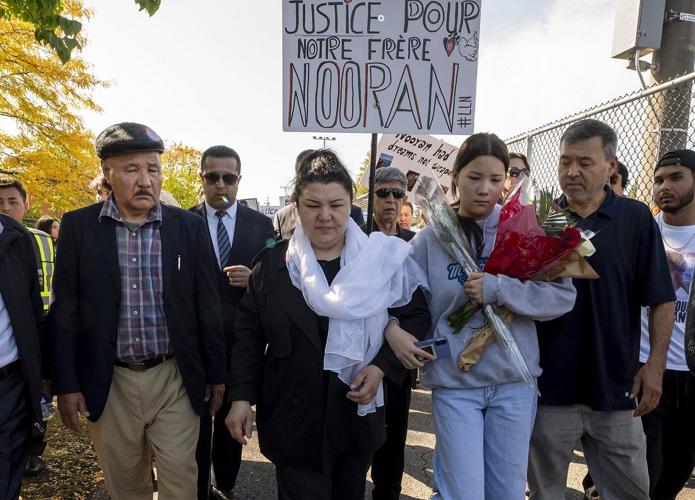 'Devastated:' Family, friends hold vigil for 15-year-old boy fatally shot by police