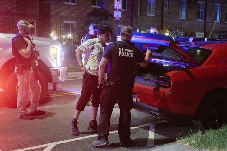 Federal agents will be out 24/7 on patrol in Washington, the White House says