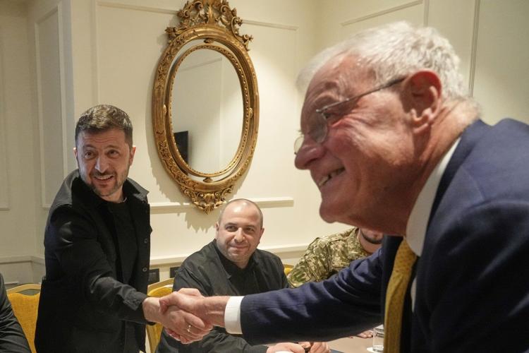 Italy opens Ukraine rebuilding conference as doubts of US defense help remain