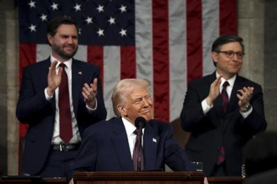 Transcript of President Donald Trump鈥檚 speech to a joint session of Congress