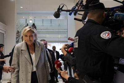 France’s far-right leader Marine Le Pen faces court on charges of embezzling EU funds