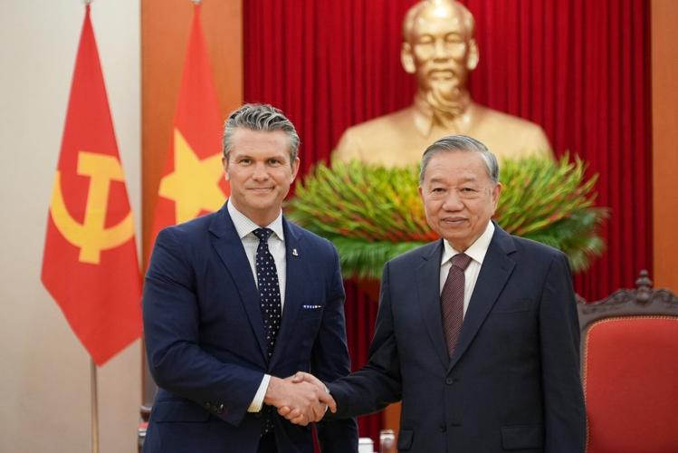 Hegseth in Vietnam to strengthen defense ties and reassure a cautious partner