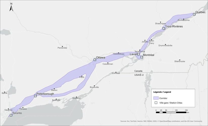 High-speed rail line could see long tunnels beneath Montreal, Toronto