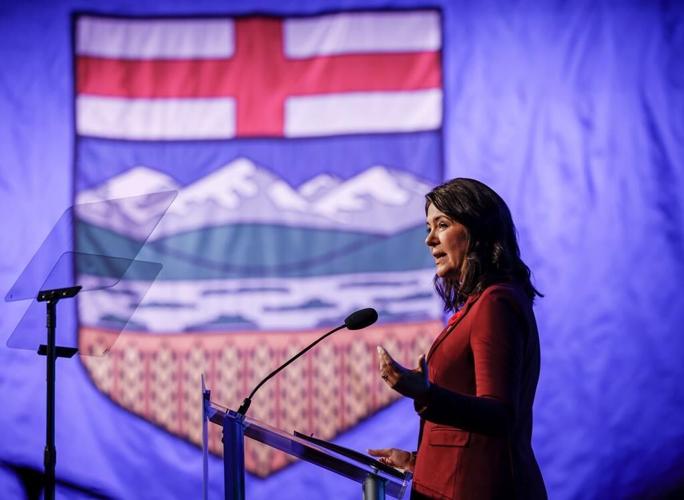Alberta Premier Danielle Smith says soft oil prices mean belt-tightening budget
