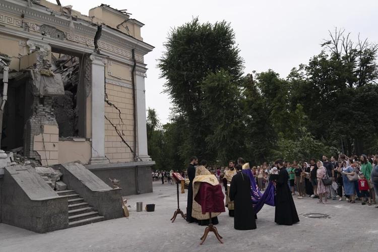 Anger grows in Ukraine's port city of Odesa after Russian bombardment hits beloved historic sites