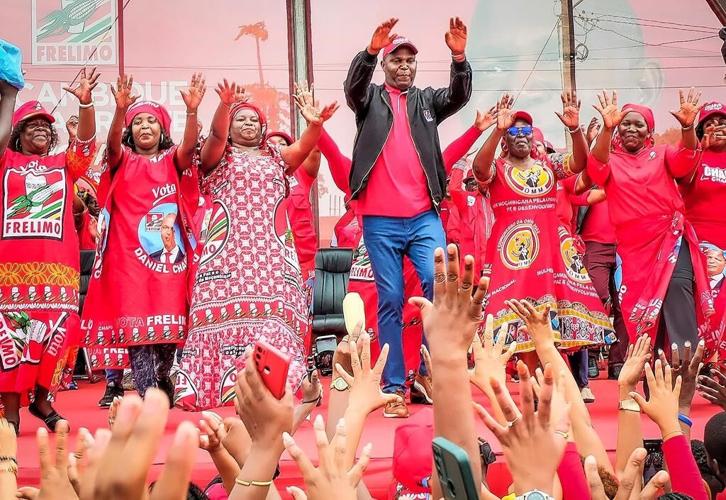 Mozambique votes for president and the ruling party could extend its 49 years in power