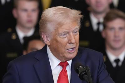 The Latest: Italian Prime Minister meets with Trump on EU tariffs