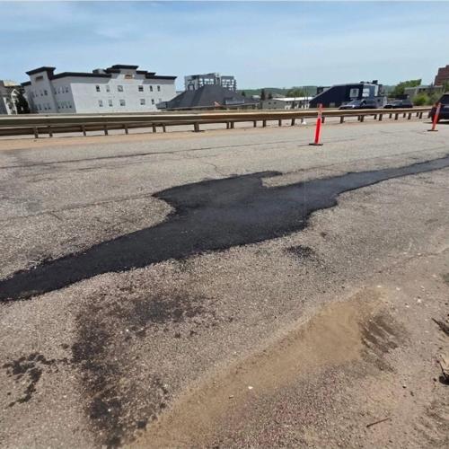 Pothole protest: Frustrated Albertans fill road ruts in act of civil disobedience