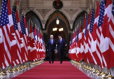 Biden visit puts ɫtv defence spending, Norad modernization back under microscope