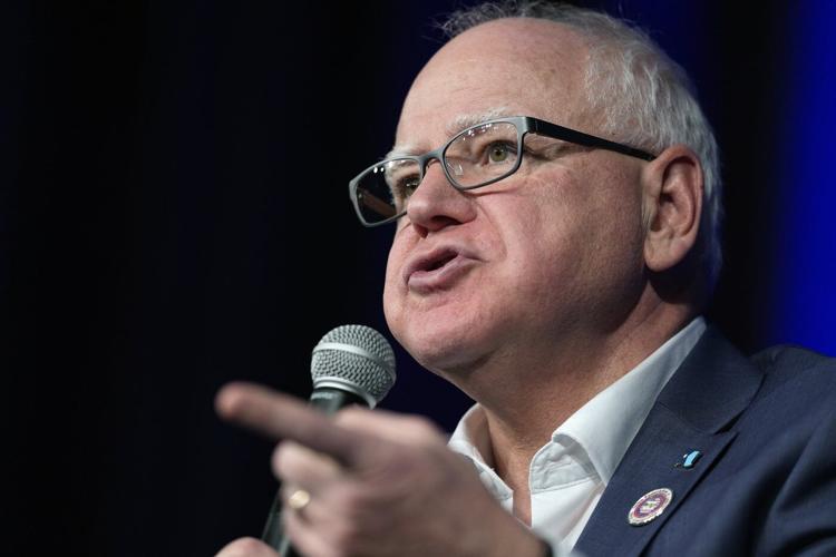 Walz calls Trump a 'tyrant' who is trampling Americans' rights and violating the rule of law