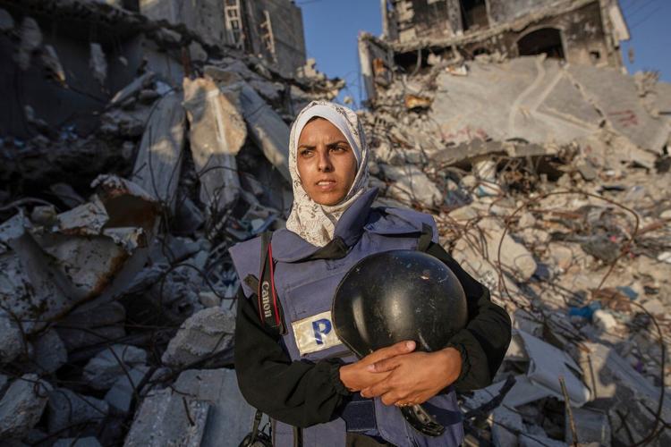 Journalists work in dire conditions to tell Gaza's story, knowing that could make them targets