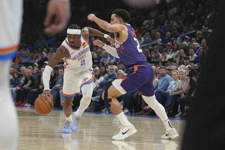 Shai Gilgeous-Alexander scores 50 points as NBA-leading Thunder rout Suns 140-109
