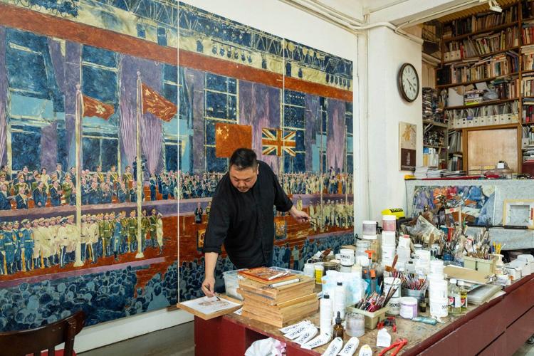 Hong Kong painter draws inspiration from city's recent history in works at Art Basel