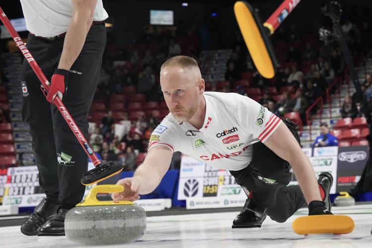 Canada rolls to comfortable win over China at world men's curling playdowns