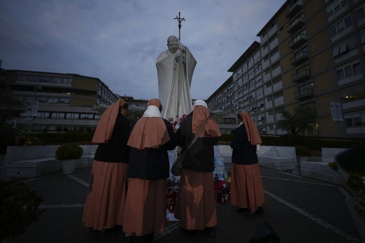 Pope Francis responding well to pneumonia therapy and showing 'gradual, slight improvement'