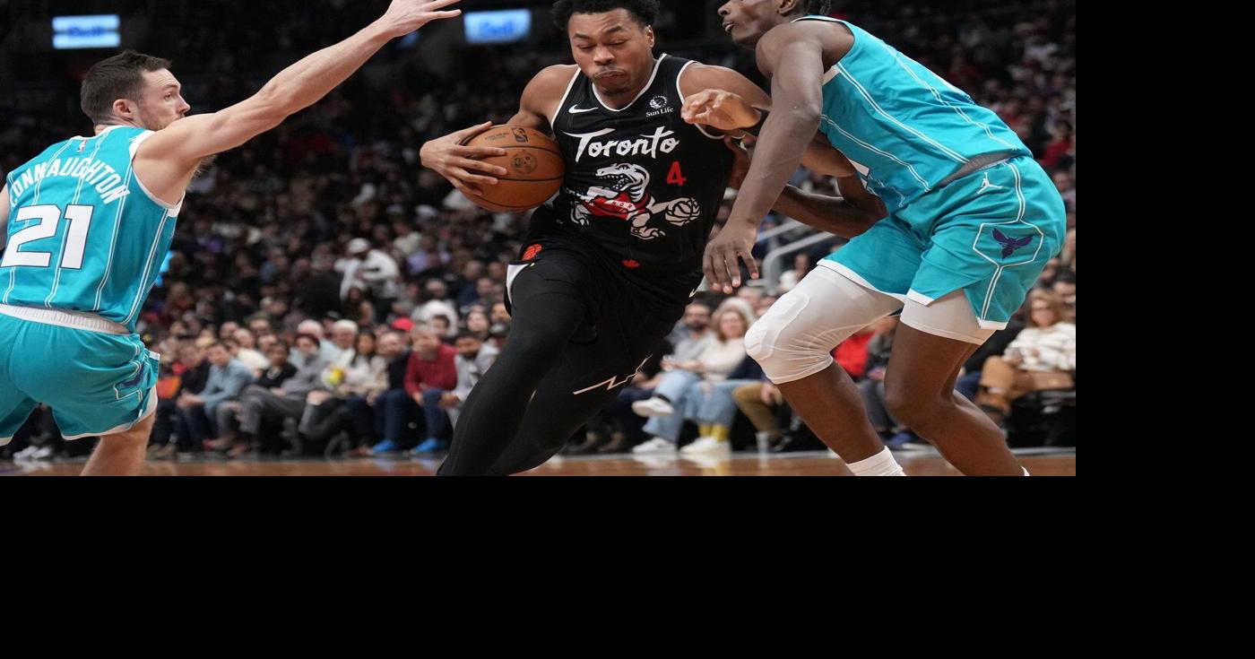 Barrett's layup with 18.4 seconds left to play hands Raptors 110-108 ...