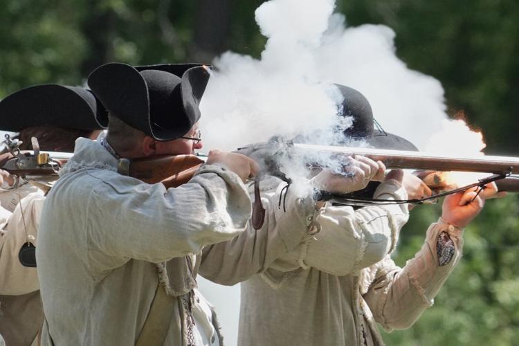 Muskets like those from 1776 are mostly exempt from today’s gun laws