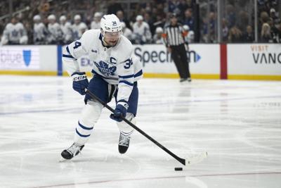 Matthews good to go for Game 5 of Battle of Ontario after skipping practice to rest