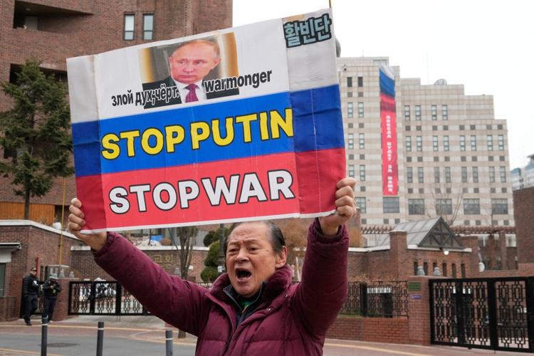 The Latest: Ukraine marks 4 years since Russia's full-scale invasion