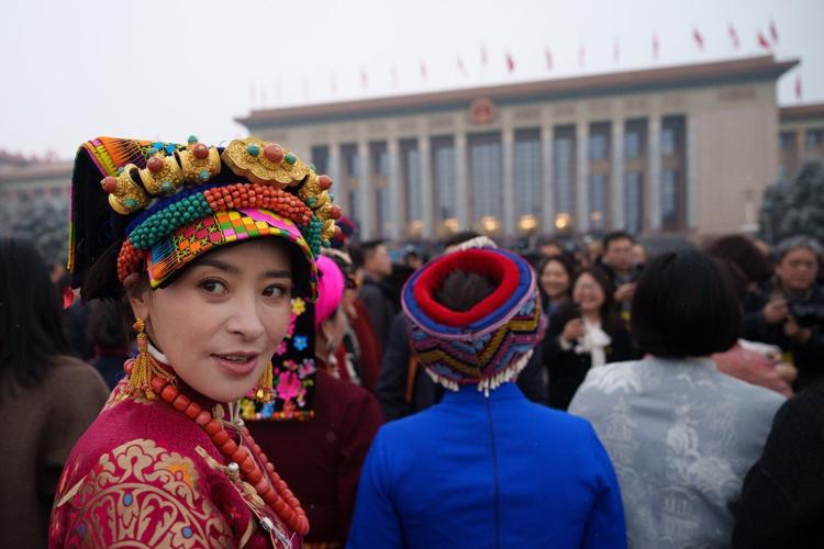 Photos from the meeting of China’s ��ɫtv People’s Congress