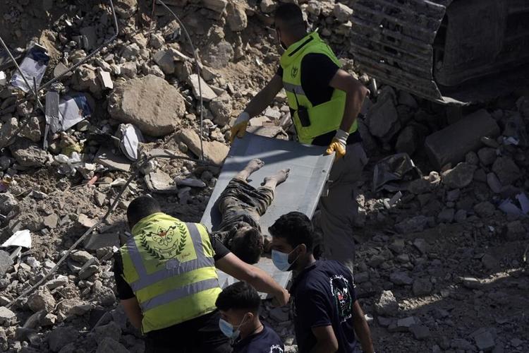 Middle East latest: Israeli airstrikes pound the eastern Lebanon city of Baalbek