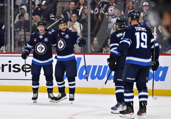 Scheifele helps Jets soar past Blue Jackets 5-2