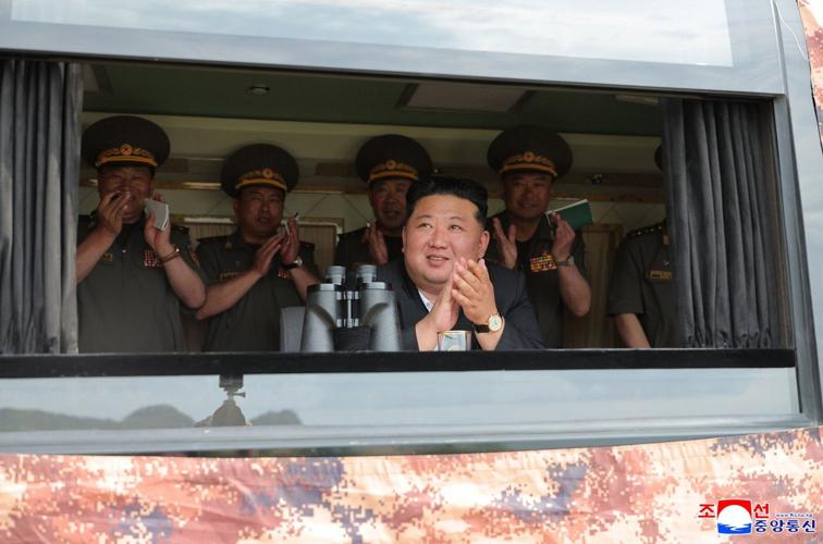 North Korea's Kim watches weapons tests and calls for 'deadly and destructive' military posture