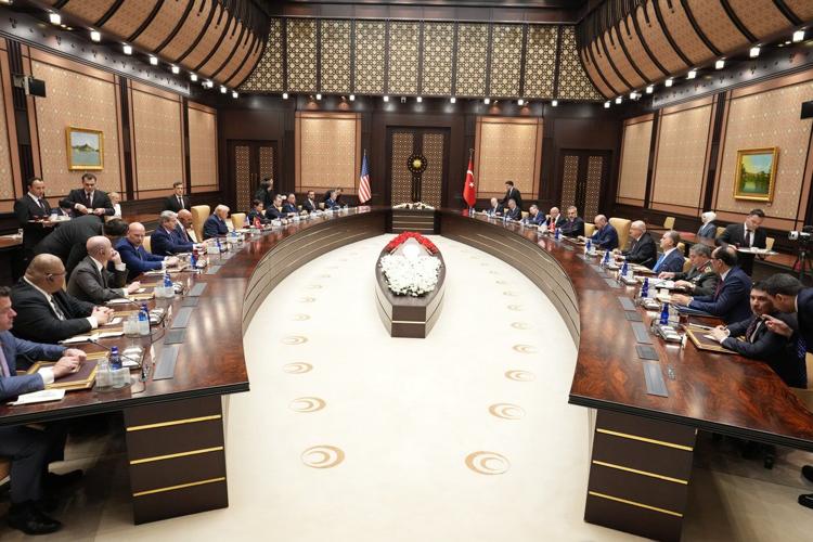 The Latest: NATO chief supports US military strikes on Iran as alliance meets in Turkey