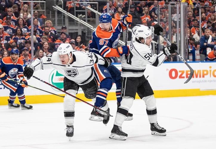 Oilers edge Kings 3-2 to draw even in first-round playoff series