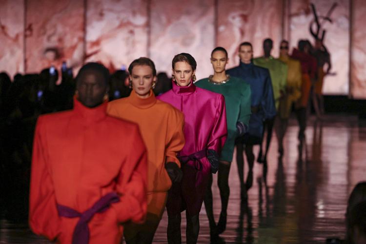 Fashion trends for fall: Big shoulders, even bigger coats and a color story to dye for