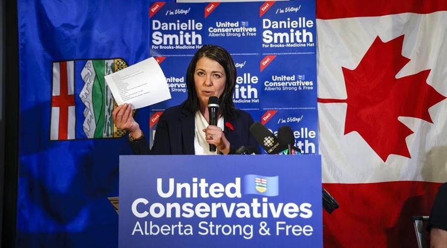 Alberta Premier Danielle Smith back in the legislature with byelection win