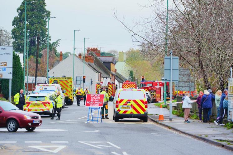 Dozens rescued or evacuated in Wales as Storm Claudia floods Monmouth