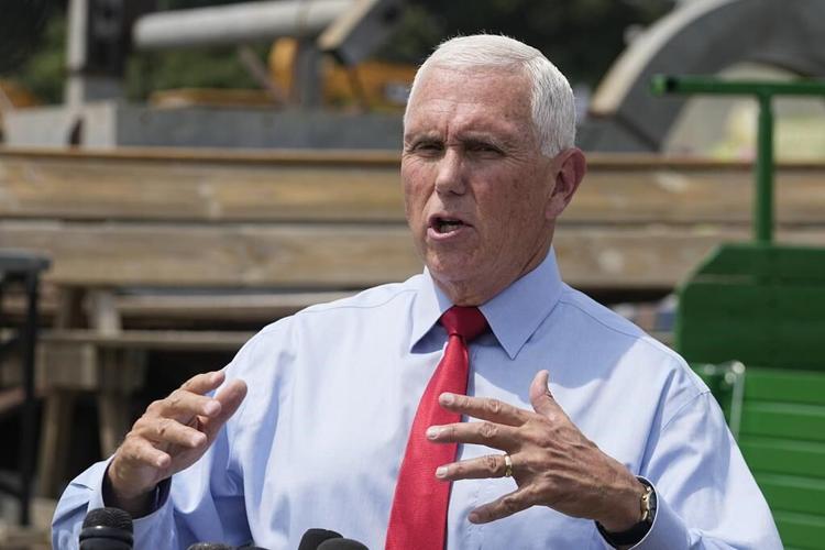 Pence says he's now met the polling and donor qualifications for the first Republican debate