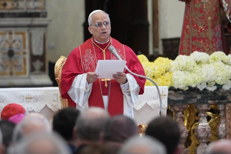 Pope Leo meets families of youth lost to illegal toxic waste dumping in Italy's 'Land of Fires'
