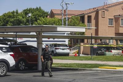 Man who shot and killed 5 people at apartments near Las Vegas was banned from owning a firearm