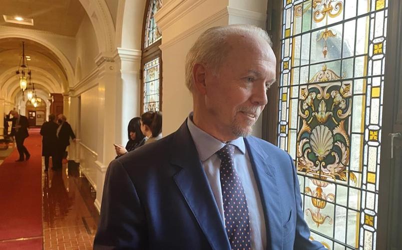 Former B.C. premier John Horgan to leave early as member of legislature