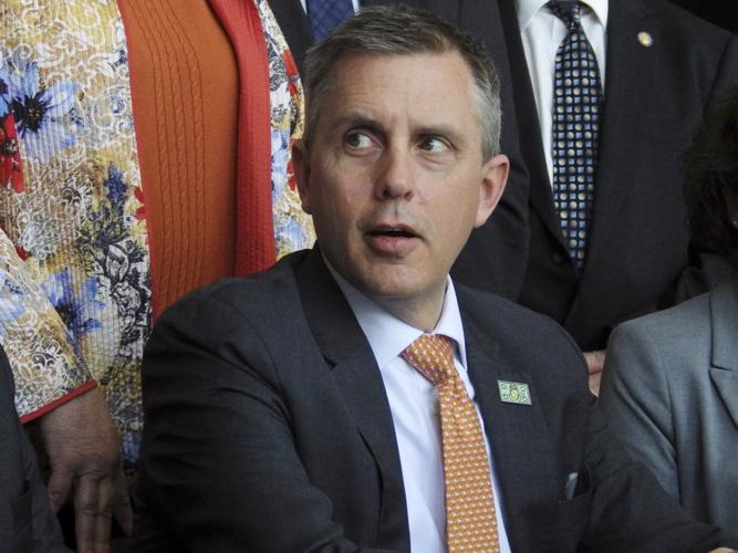 North Dakota's GOP governor vetoes library restrictions, school voucher program