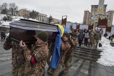 Russia and Ukraine exchange drone attacks after EU funding stalled
