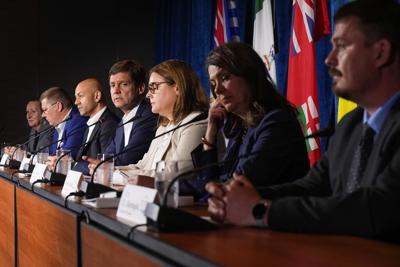 In the news today: Premiers meet to discuss new health care money, Trudeau in Latvia